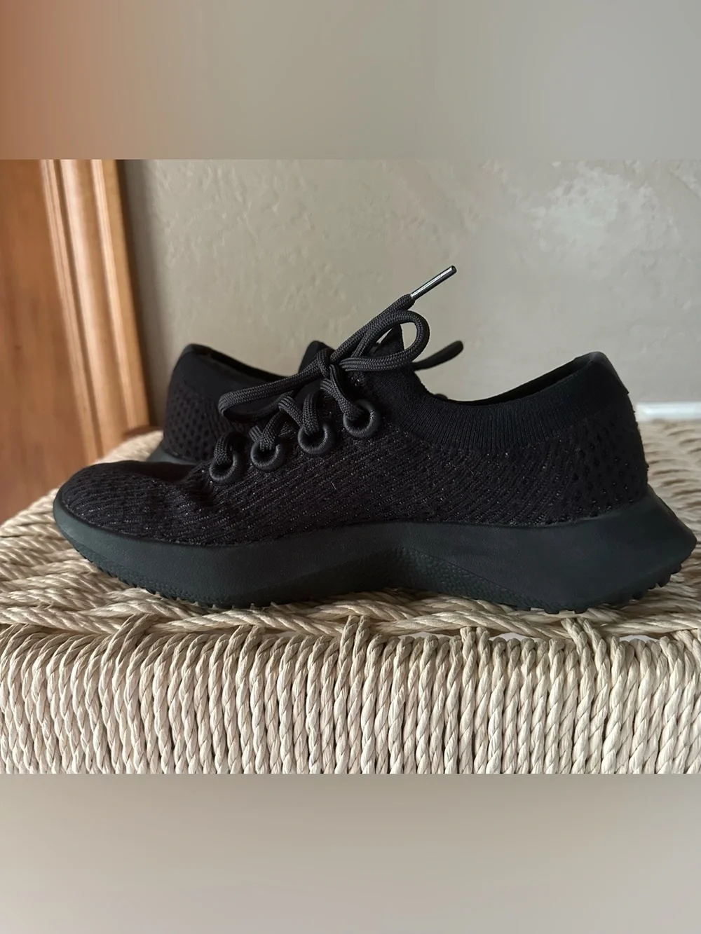 Allbirds Tree Dasher 2 Black Womens Sneaker Tennis Trail Running Shoes